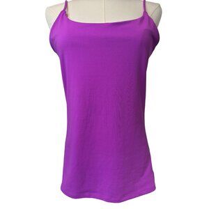 Sexy Fabletics Fuchsia Spaghetti Strap Top with Unique Cut-Out Back